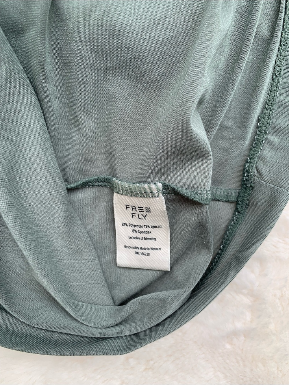 Free fly  Slate Green Short-Sleeve Tee - Picture 8 of 8